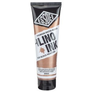 Essdee block printing ink Metallic bronze 300ml