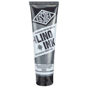 Essdee block printing ink Metallic silver 300ml