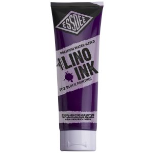 block printing ink purple 300ml