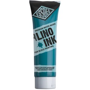 block printing ink turquoise 300ml