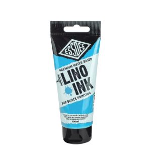 Essdee block printing ink sky blue 100ml